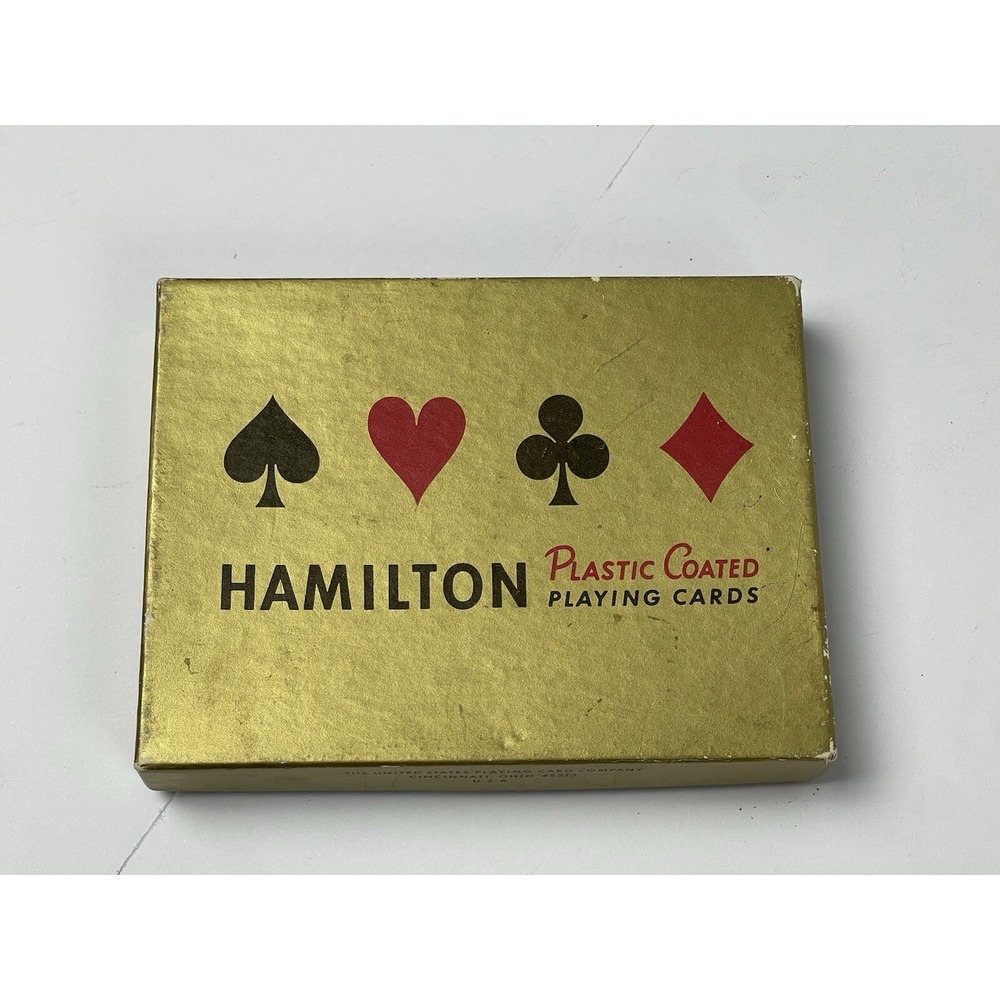 Hamilton Playing‎ Cards Nautical Boats Theme Original Box
